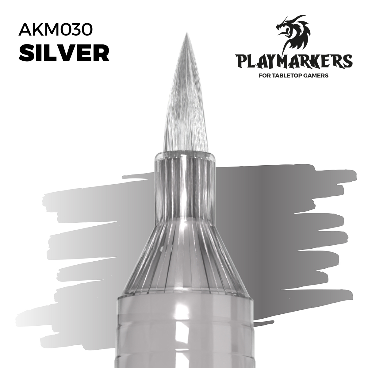 AK Interactive AKM030 Playmarkers Silver