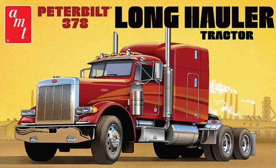 AMT 1169 Peterbilt 378 Long Hauler Tractor 1/24