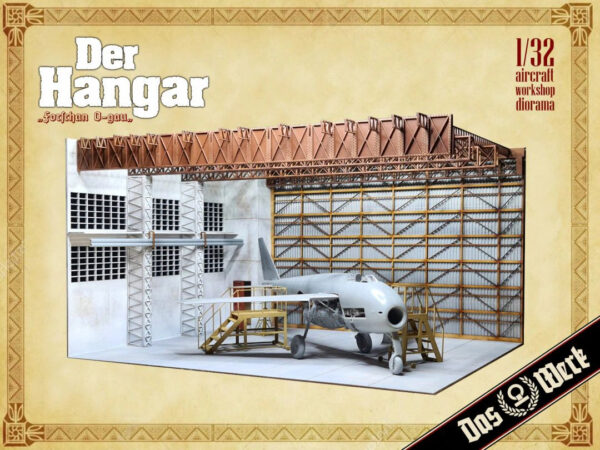 Das Werk DWA032 Der Hanger Workshop Diorama Kit 1/32