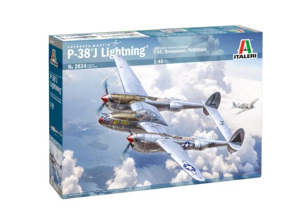 Italeri 2834 P-38 J Lightning E.T.O. 1/48