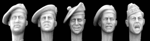 Hornet HBH 02 Headset 5 British Heads 1/35