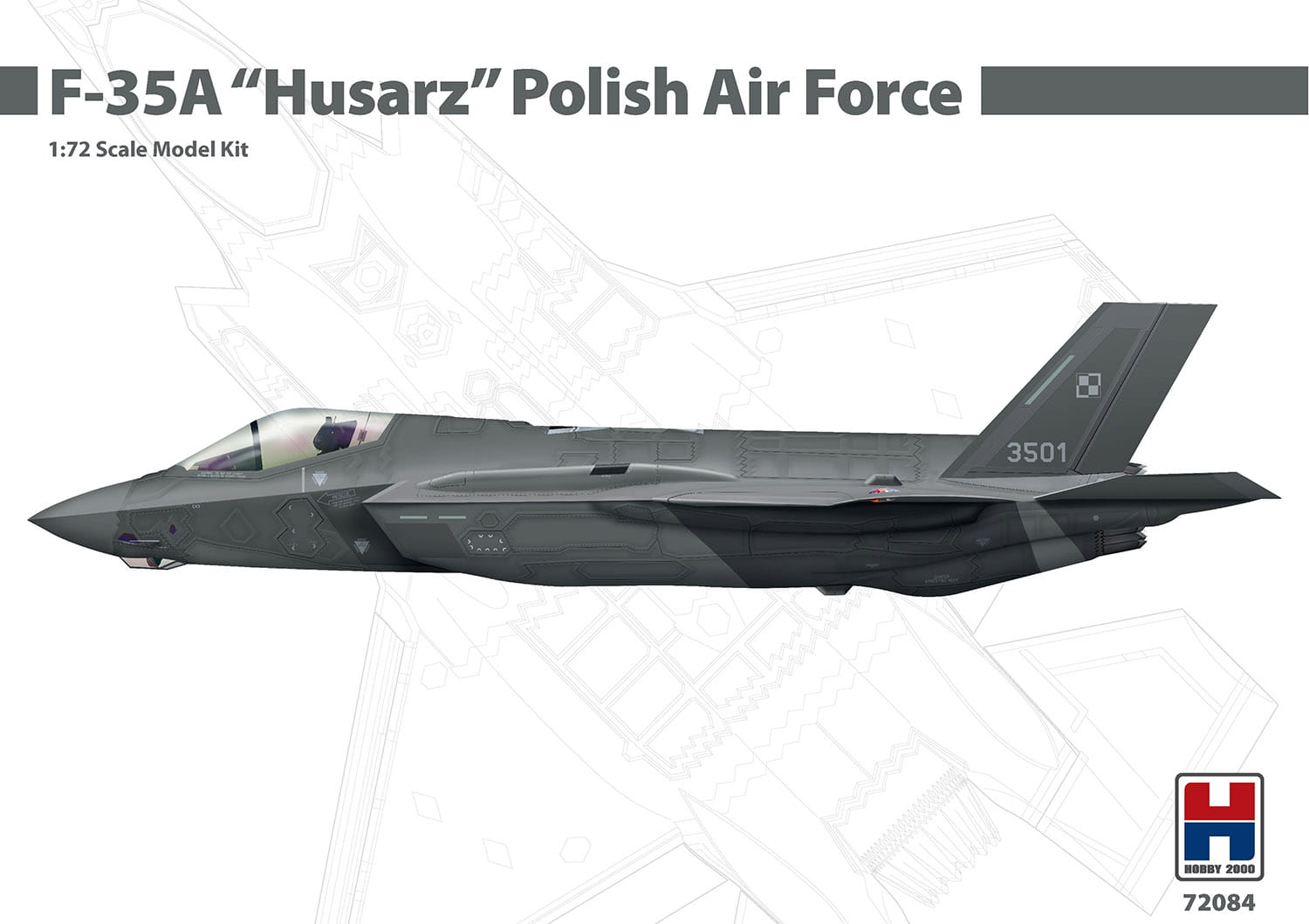02 Hobby 2000 72084 F-35A "Husarz" Polish Air Force 1/72