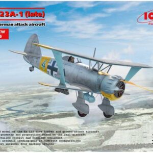 ICM 32015 Hs 123A-1 (late) WWII German Attack Aircraft 1/32