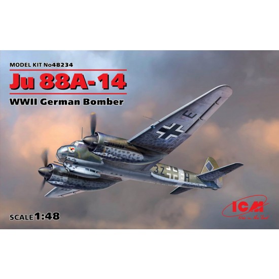 ICM 48234 Ju 88A-14 WWII German Bomber 1/48
