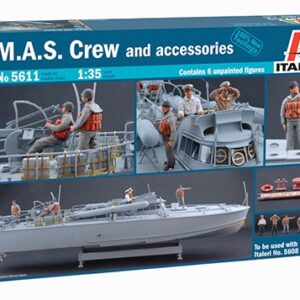 Italeri 5611 M.A.S. Crew and Accessories 1/35