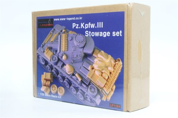 Legend Productions LF1164 Pz.Kpfw. III Stowage Set 1/35 - Afbeelding 2