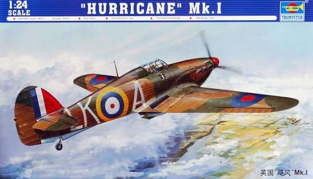 Trumpeter 02414 Hawker Hurricane Mk.I 1/24