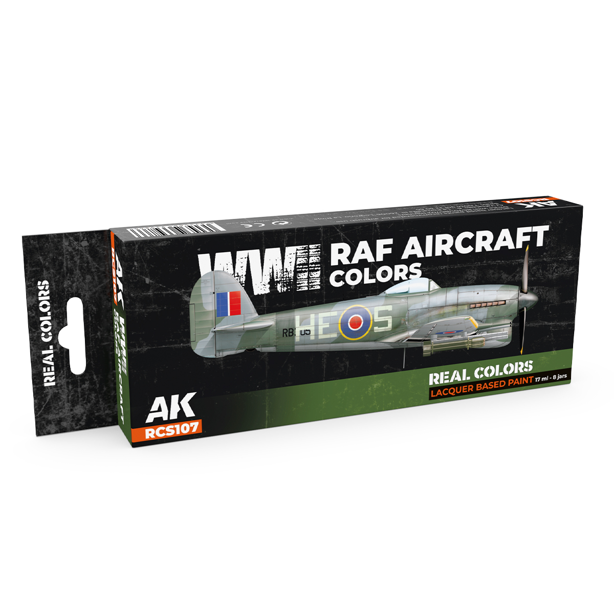 AK Interactive AK11723 WWII RAF Aircraft Colors Set 17ml X 8