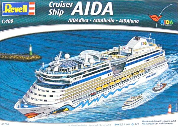 Revell 05200 Cruiser Ship AIDA 1/400