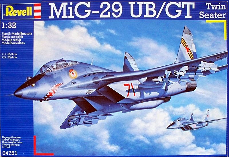 Revell 04751 MiG-29 UB/GT Twin Seater 1/32
