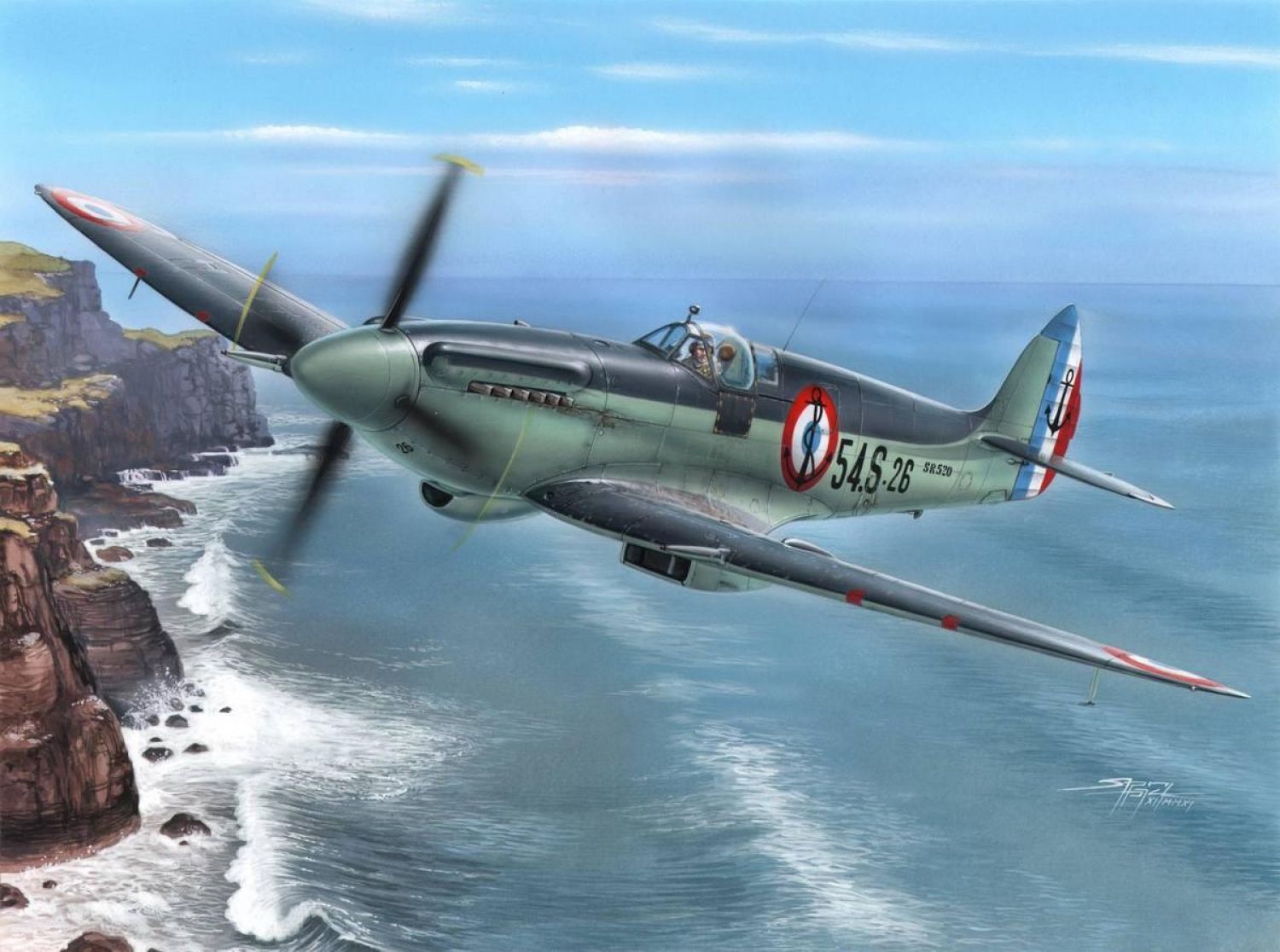 Special Hobby SH 48125 Supermarine Seafire F Mk.15 "Aeronavale Service" 1/48