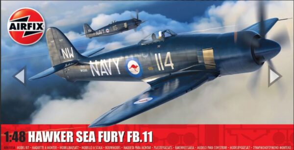 05 Airfix A06105A Hawker Sea Fury FB.11 1/48