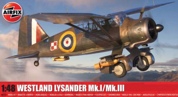 05 Airfix A07116 Westland Lysander Mk.I/Mk.III 1/48