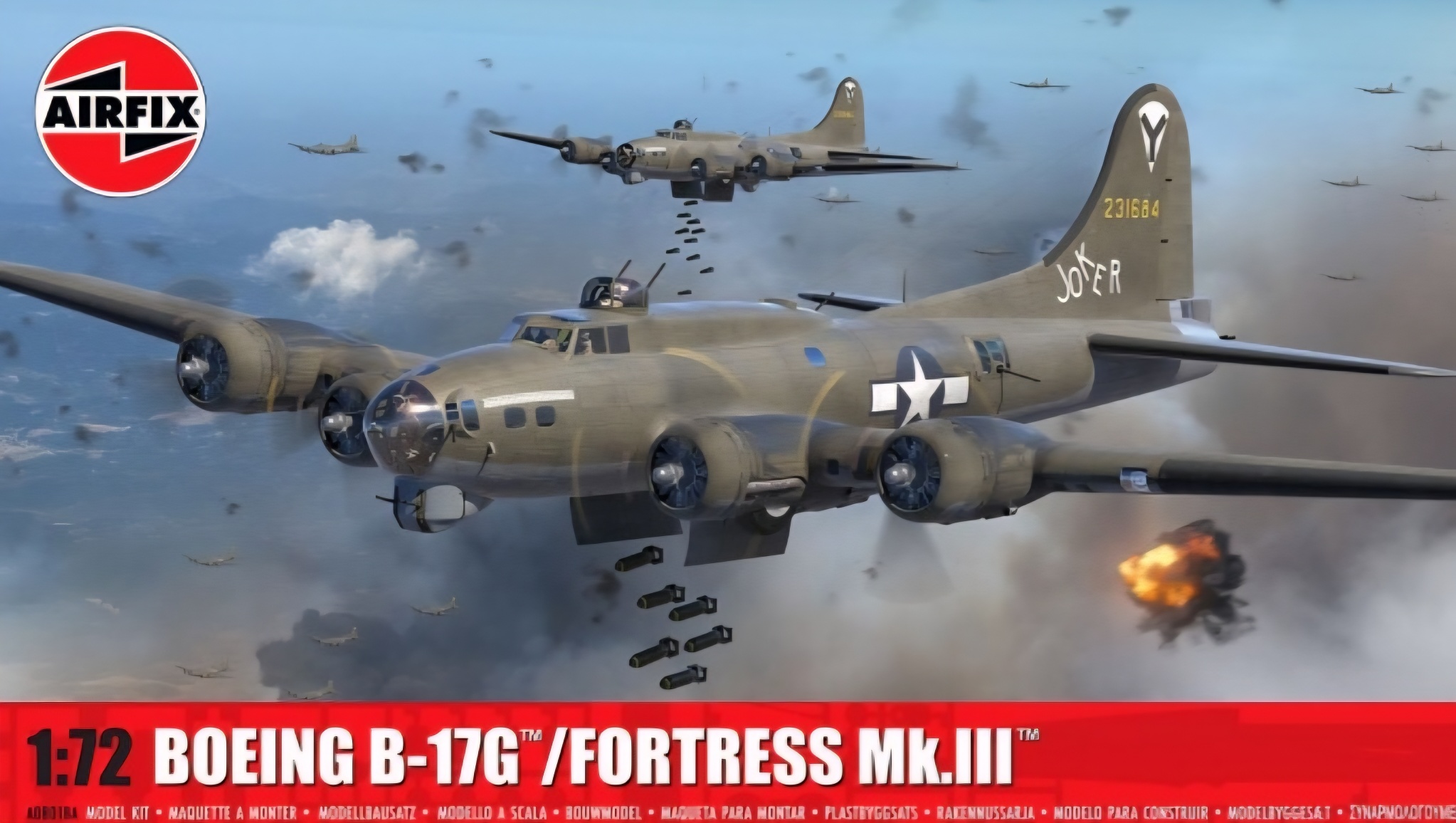 01 Airfix A08018A Boeing B-17G / Fortress Mk.III 1/72