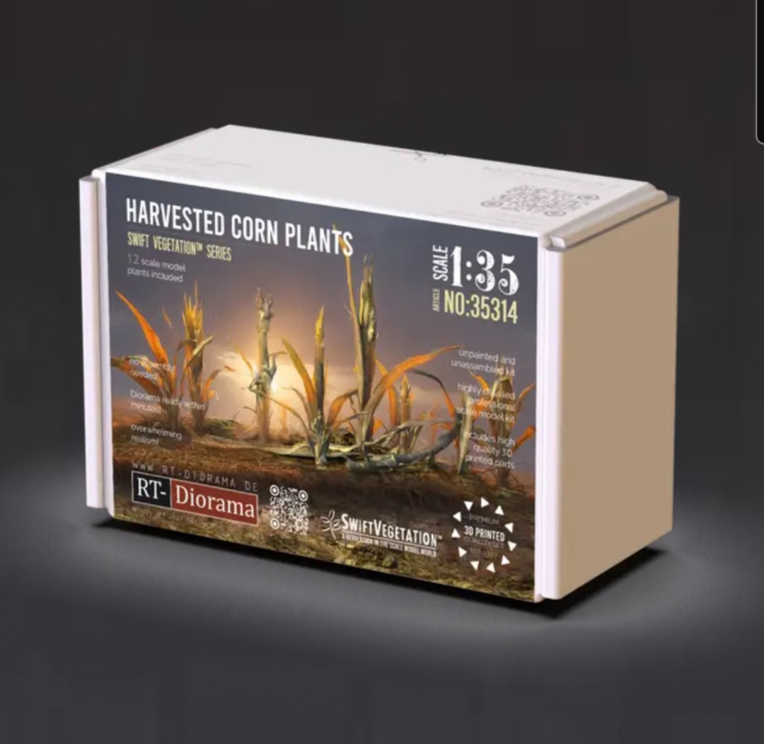 RT-Diorama 35314 Harvested Corn Plants 1/35