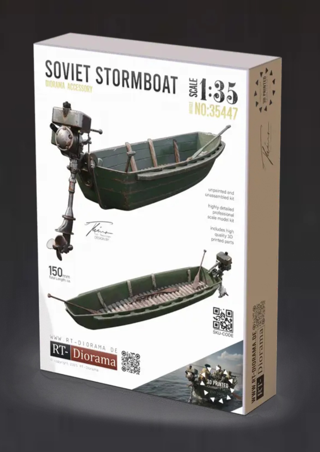 RT-Diorama 35447 Soviet Stormboat 1/35