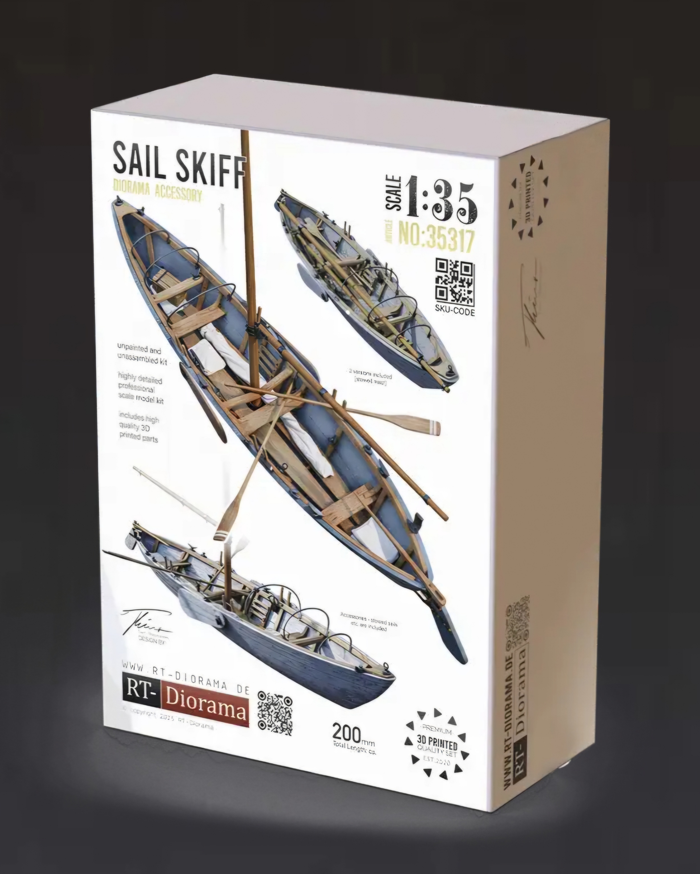 RT-Diorama 35317 Sail Skiff 1/35