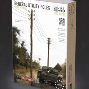 RT-Diorama 35318 General Utility Poles 1/35