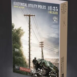 RT-Diorama 35319 Electrical Utility Poles 1/35