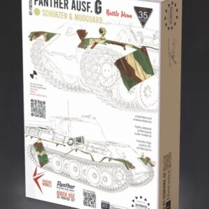 RT-Diorama FM35056 Panther Ausf. G Schürzen Battle Damaged 1/35