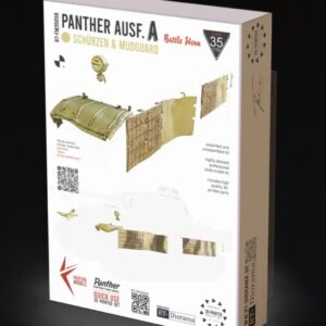 RT-Diorama FM35058 Panther Ausf. A Schürzen Battle Damaged 1/35