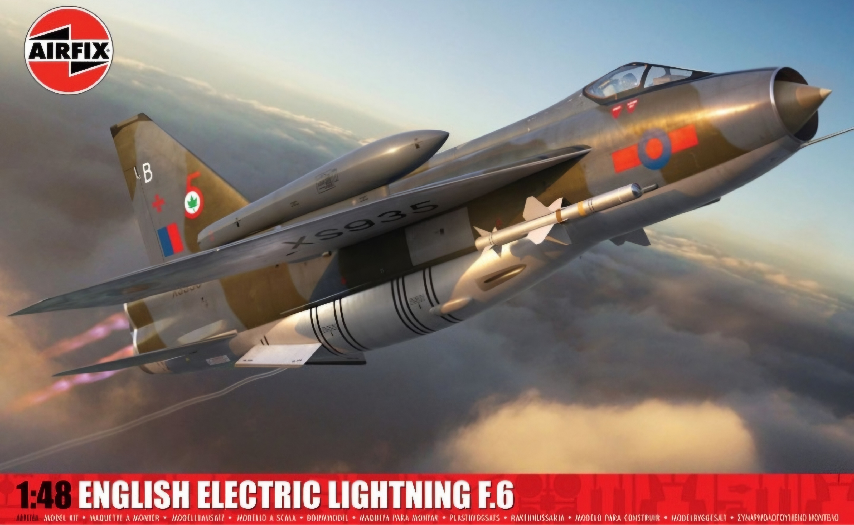 03 Airfix A09178A English Electric Lightning F.6 1/48