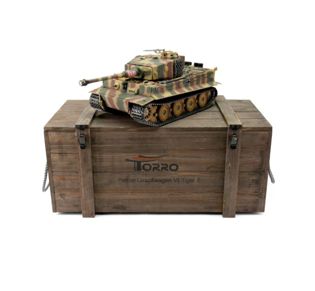 Torro 1/16 RC Tiger I Late Vers. camo IR Torro Pro-Edition - Afbeelding 3