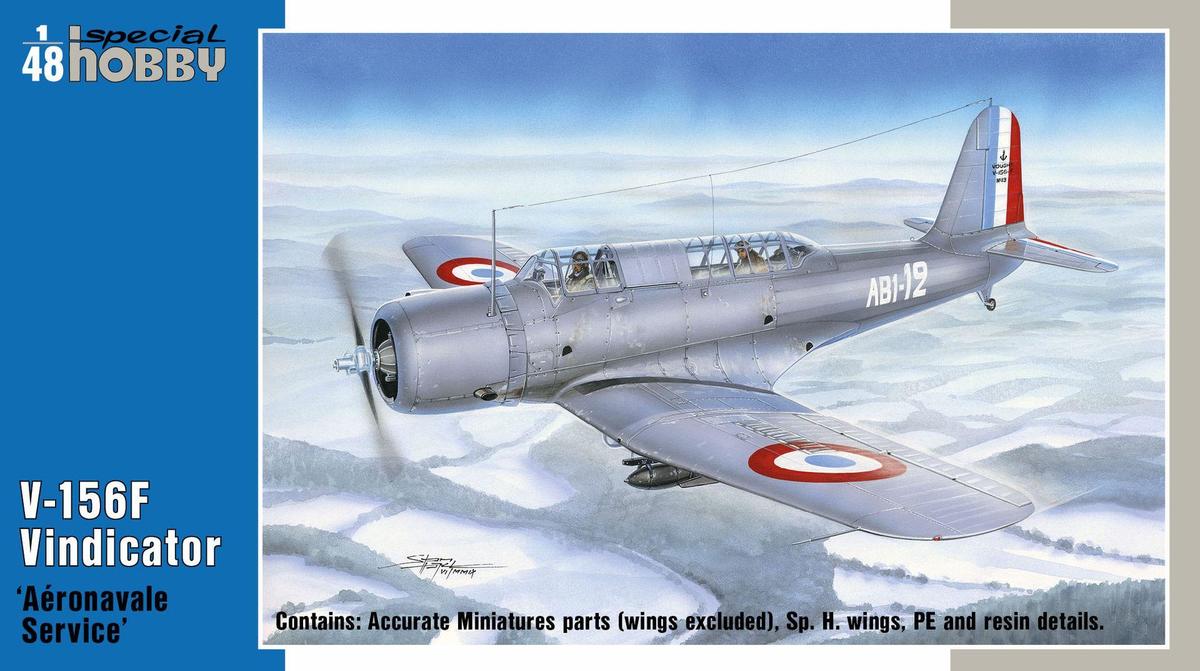 Special Hobby SH 48213 V-156F Vindicator "Aeronavale Service" 1/48