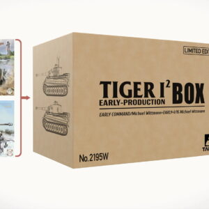 05 Takom 2195W Tiger I No. 2 BOX Early Command/Michael Wittmann +EARLY+ 1/16 Michael Wittmann Figure 1/35