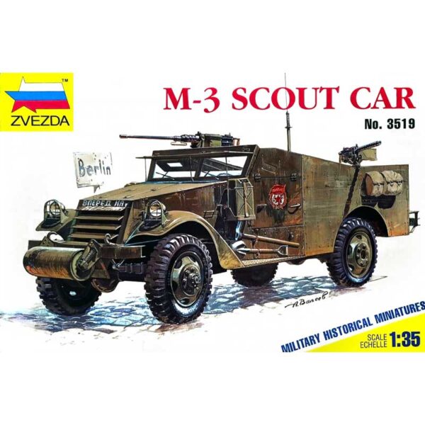 Zvezda 3519 M-3 Scout Car 1/35