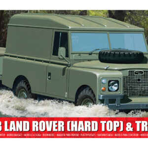 Airfix A02324 LWB Land Rover and Trailer (Hard Top) 1/76