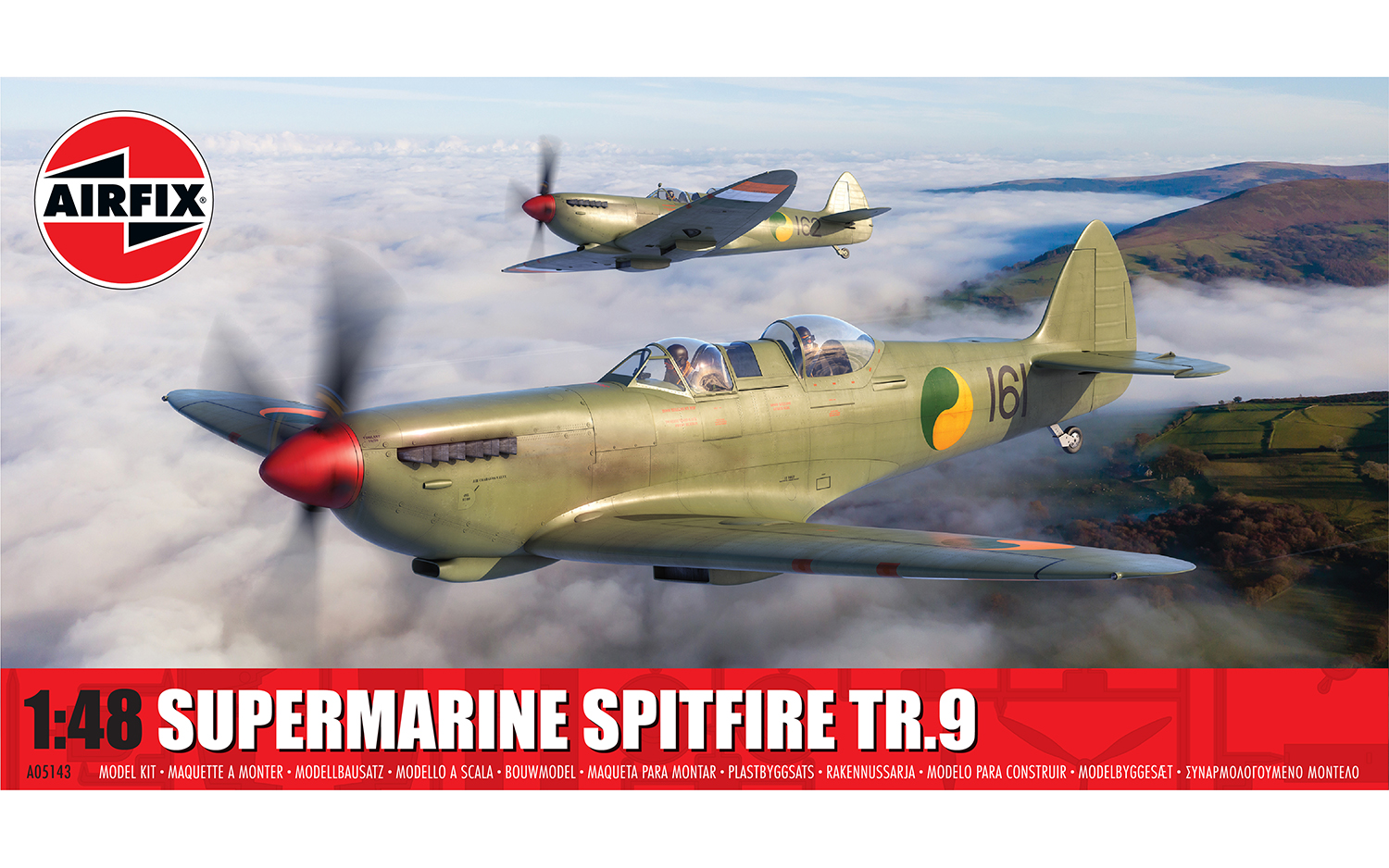 Airfix A05143 Supermarine Spitfire TR.9 1/48