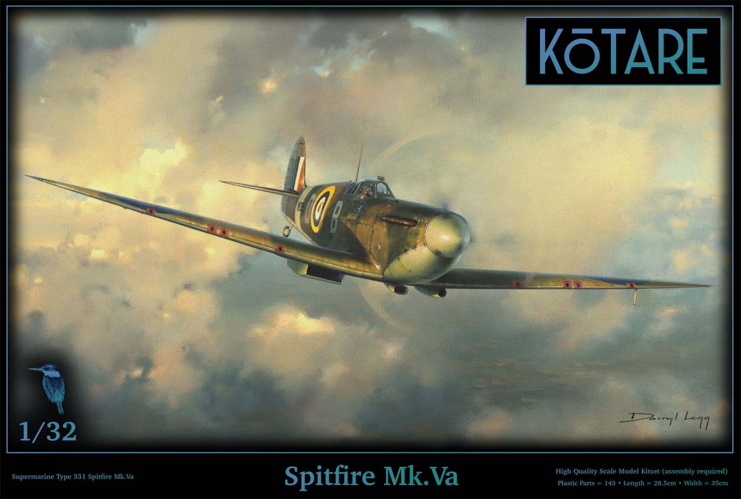 Kotare K32002 Spitfire Mk. Va 1/32