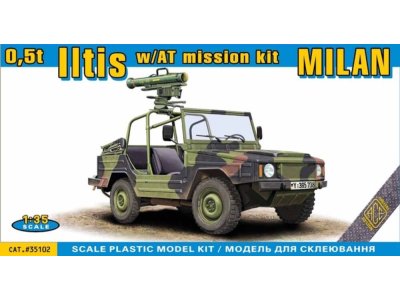 Ace 35102  Iltis w/AT Mission Kit Milan 1/35