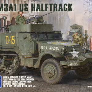 Andy's Hobby Headquarters  AHHQ-010 M3 / M3A1 US Half Track 1/16