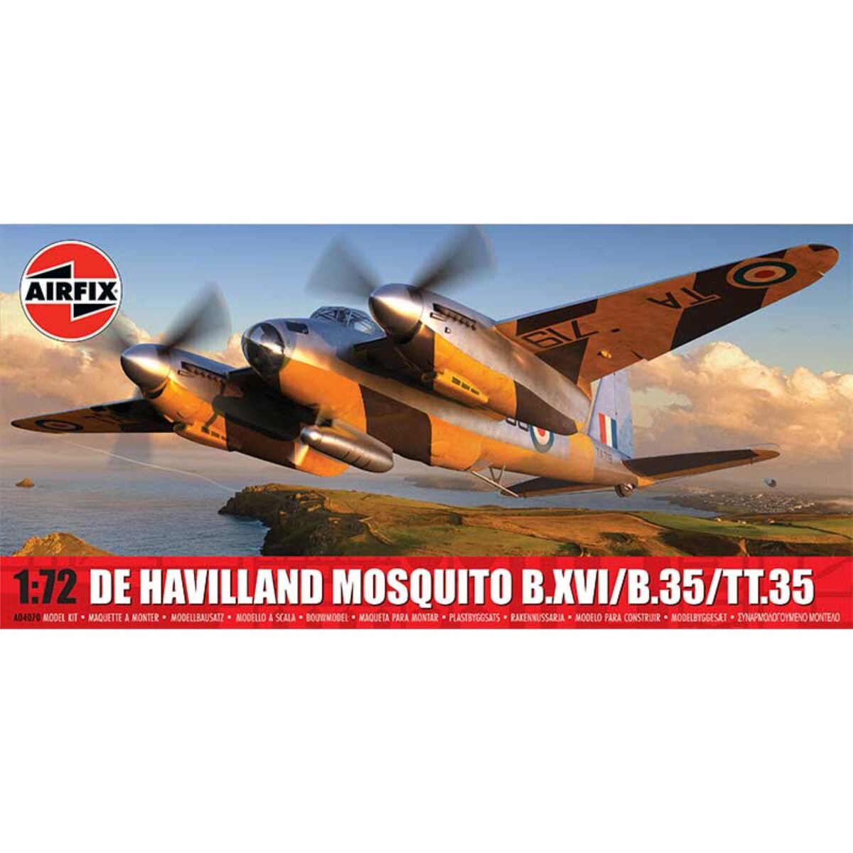 01 Airfix A04070 De Havilland Mosquito B.XVI / B.35 / TT.35 1/72