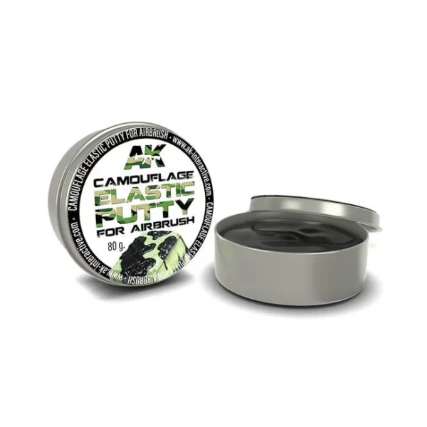 AK8076 Camouflage Elastic Putty for Airbrush 80gr