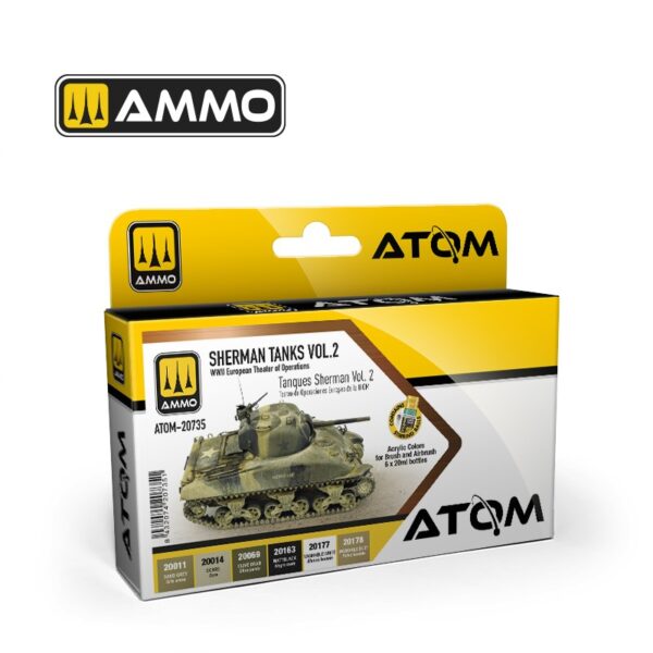 Ammo by Mig ATOM-20735 Sherman Tanks VOL. 2 WWII ETO Colors