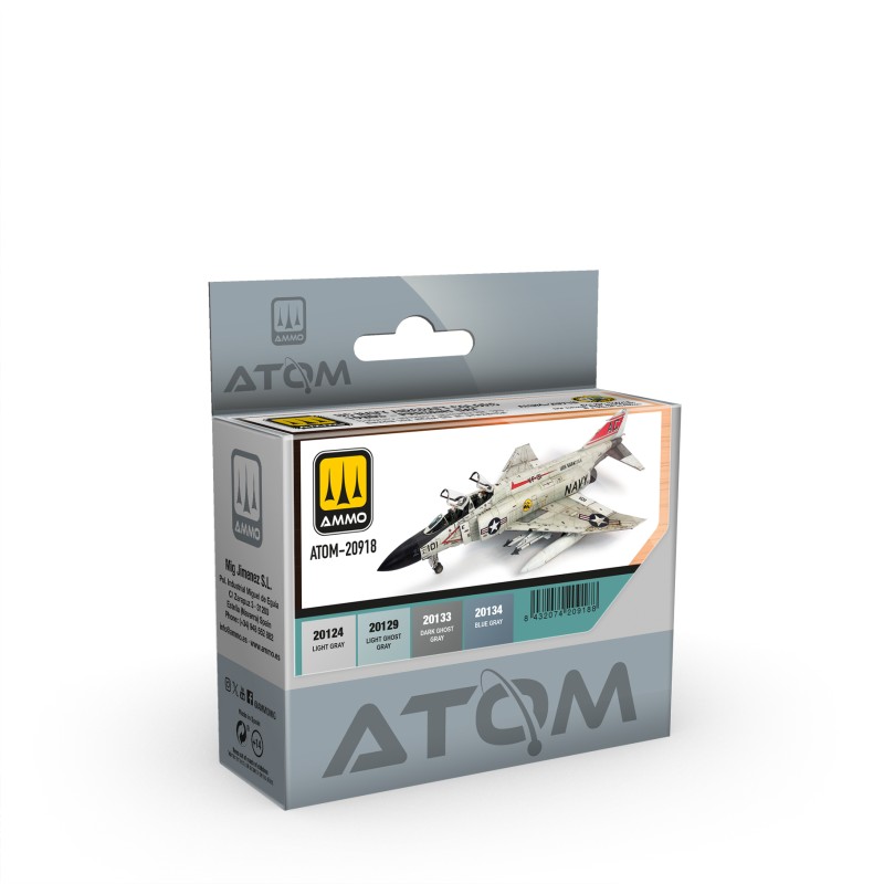 Ammo by Mig ATOM-Colors 20918 US Navy Aircraft Colors 1980s - Present Day
