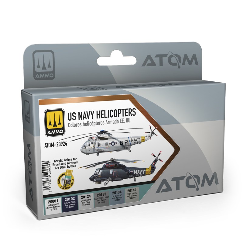 Ammo by Mig ATOM-Colors 20924 US Navy Helicopters Colors