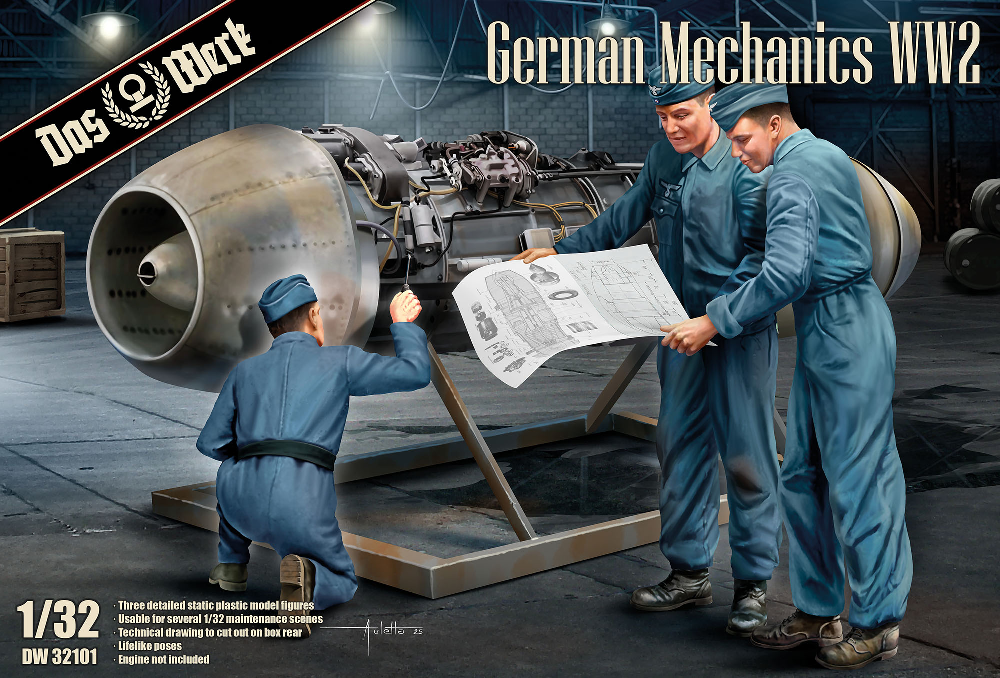 05 Das Werk DW 32101 German Mechanics WW2 1/32