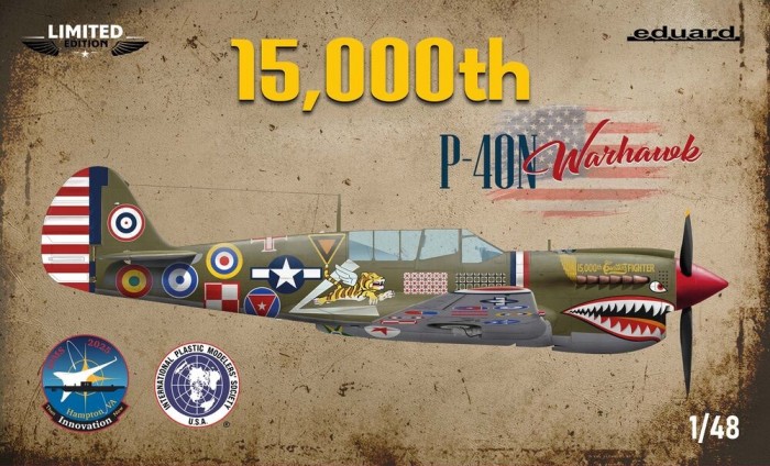 04 Eduard 11193 15,000th P-40N Warhawk Limited Edition 1/48