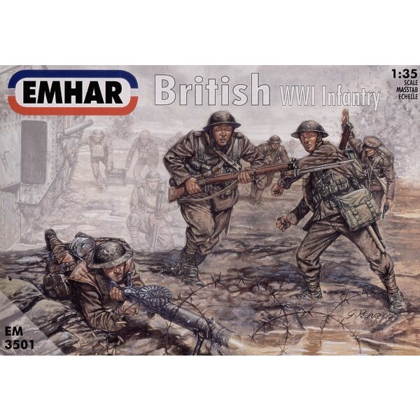 Emhar EM 3501 British WWI Infantry 1/35