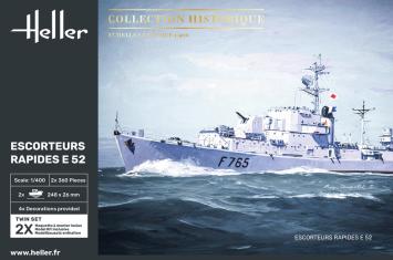 05 Heller 81094 Escorteurs Rapides E 52 1/400