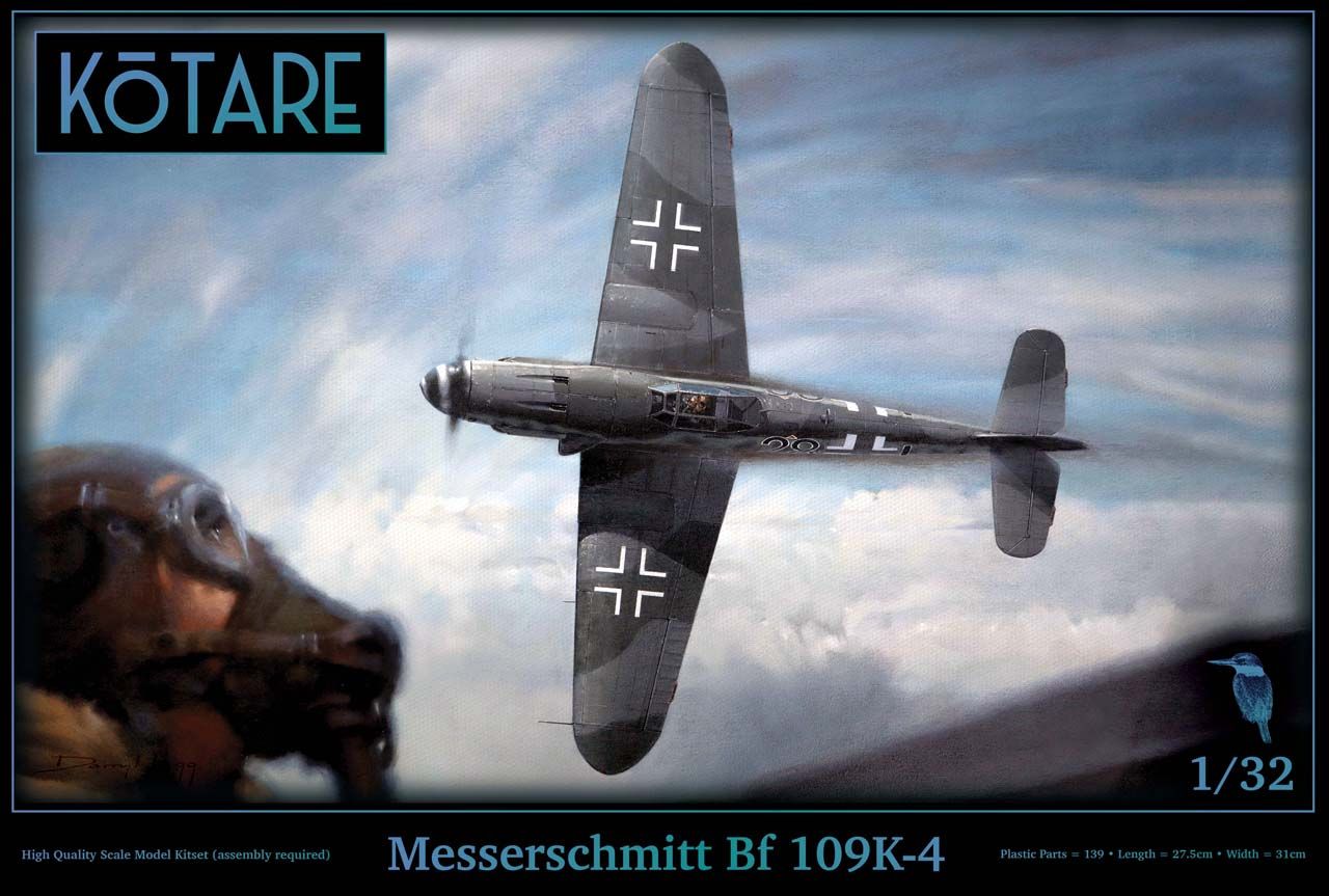 04 Kotare K32009 Messerschmitt Bf 109K-4 1/32