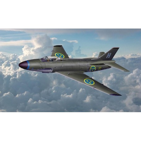 Tarangus TA4801 SAAB A32A Lansen Swedish Air Force Attacker 1/48