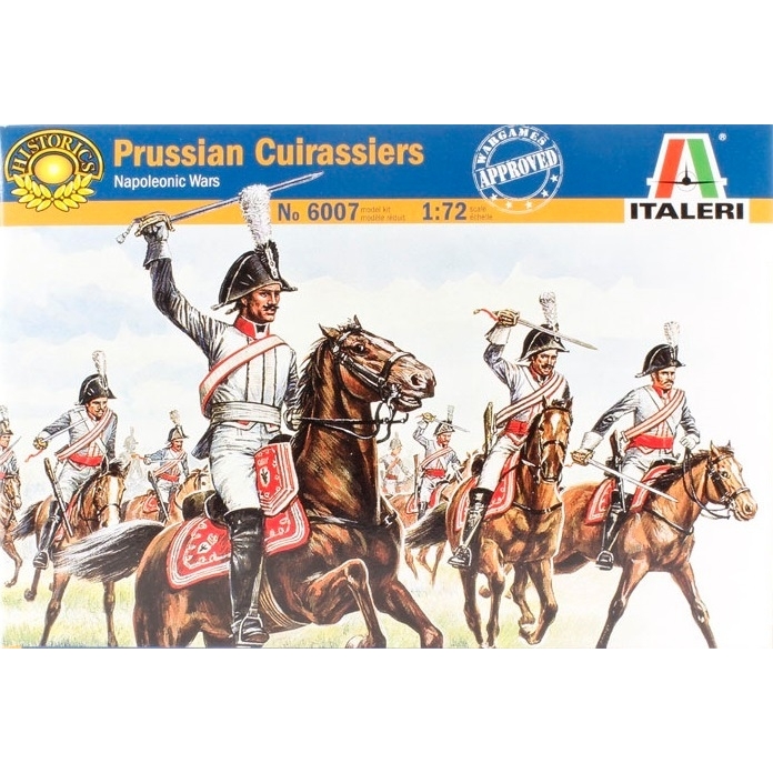 Italeri 6007 Prussian Cuirassiers Napoleonic Wars 1/72