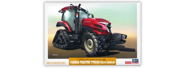 Hasegawa 66104 Yanmar Tractor YT5113A Delta Crawler 1/35