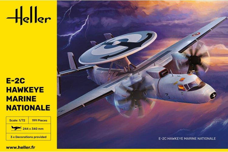 05 Heller 82302 E-2C Hawkeye Marine Nationale 1/72