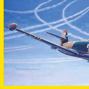 Heller 56201 MD 450 Ouragan Set incl verf, lijm , penseel. 1/72
